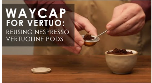 Load video: &lt;p&gt;WayCap reusable coffee pods and Vertuoline lids, proudly made in Italy, redefine the coffee experience, combining environmental consciousness with exquisite design.&lt;/p&gt;